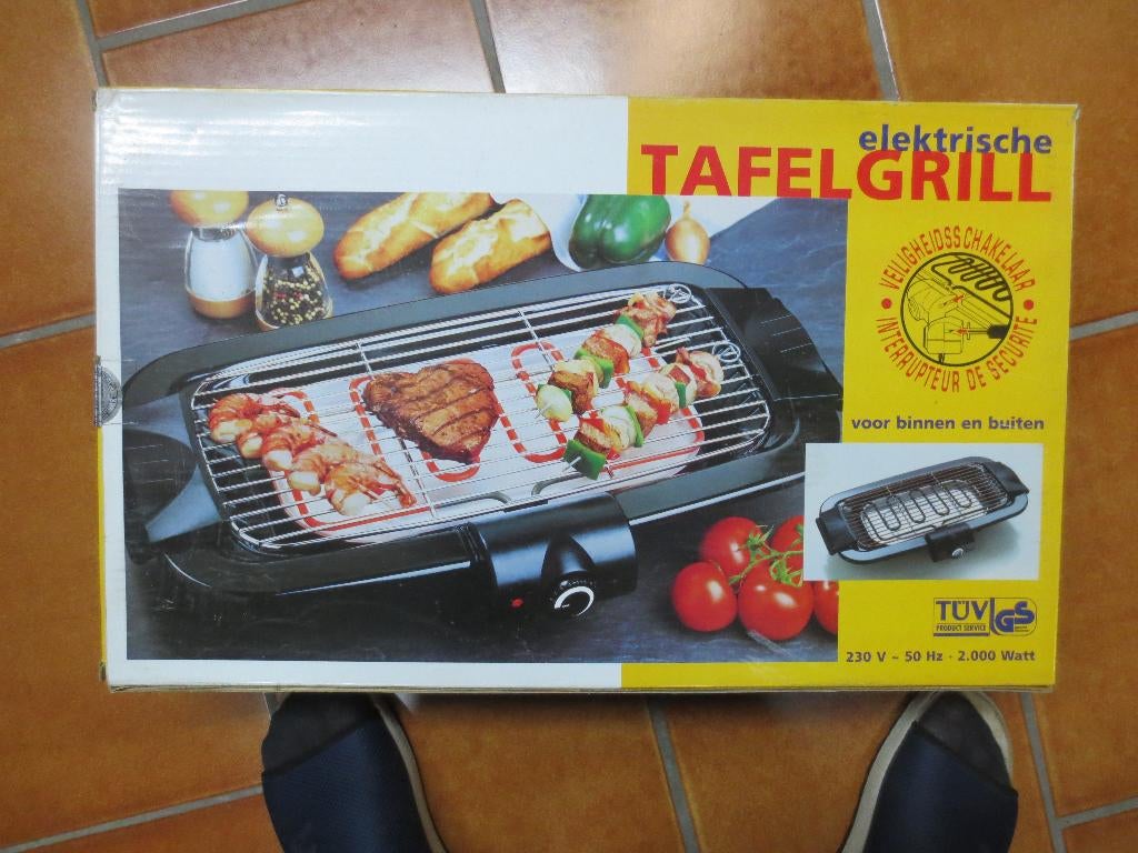 Electrische tafelgrill , Nooit gebruikt, Ophalen, Nieuw, Tafelgrill