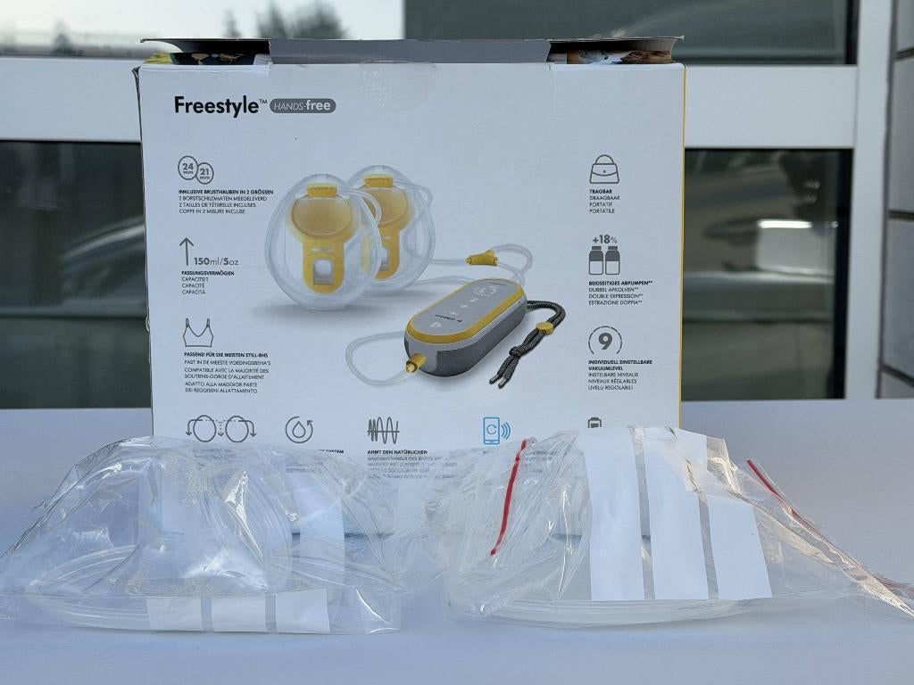 Tire-lait électrique double mains libres Medela Freestyle, Enlèvement ou Envoi, Neuf, Tire-lait
