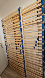 À vendre : 2 sommiers à lattes, comme neufs., Maison & Meubles, Chambre à coucher | Matelas & Sommiers, Enlèvement, 200 cm, Matelas