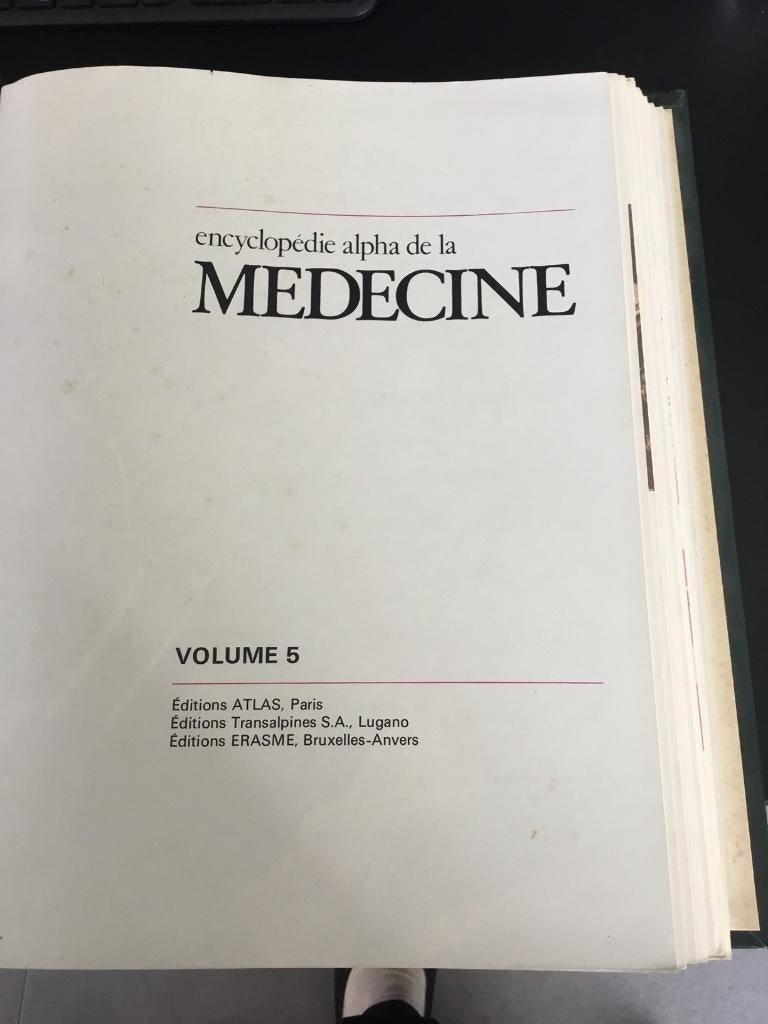 Encyclopedie de medecine, Série complète, Médecine, Comme neuf, Enlèvement