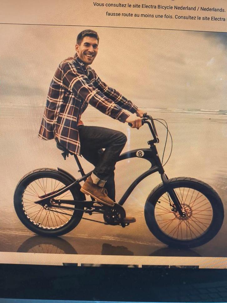 Electra 8-ball Cruiser 24" tiener / volwassenen, Vélos & Vélomoteurs, Vélos | Cruisers & Lowriders, Cruiser, Enlèvement