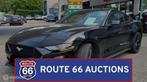 Ford Mustang 2.3 Ecoboost Coupe | 2018 | Route 66 Auctions, Auto's, Gebruikt, Zwart, Bedrijf, Handgeschakeld
