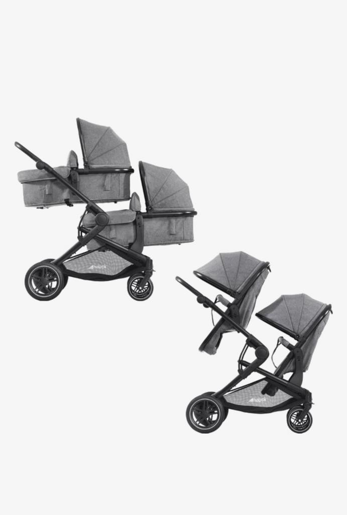 Hauck atlantic twin, Kinderen en Baby's, Kinderwagens en Combinaties, Zo goed als nieuw, Ophalen