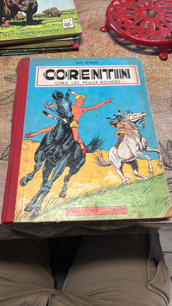 corentin chez les peaux-rouges - lombard - eo 1952, Livres, BD, Comme neuf, Enlèvement ou Envoi