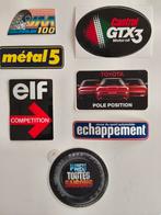 Un lot de 7 autocollants voiture vintages et collectors, Autos : Divers, Autocollants de voiture, Envoi