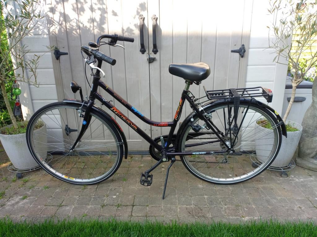 Damesfiets Minerva Multicross in prima staat te Leuven., Fietsen en Brommers, Fietsen | Dames | Damesfietsen, Velgrem, 47 tot 50 cm