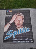 Spillie - Big Brother - jaar 2000 - Spandoek 3m10-2m40, Ophalen, Zo goed als nieuw