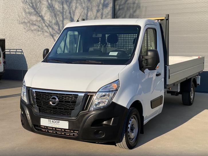 Nissan NV400 Open laadbak L3-trekhaak-camera-18900€+BTW, Auto's, Bestelwagens en Lichte vracht, Bedrijf, Airconditioning, Bluetooth
