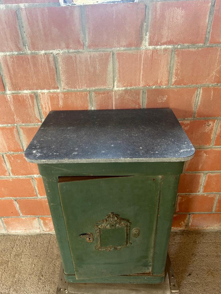 Antieke brandkast, Ophalen, Gebruikt, Brandkast