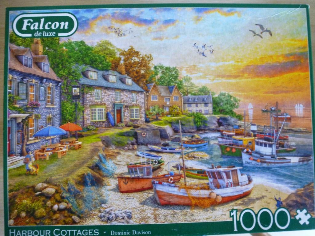 8 PUZZELS, Hobby en Vrije tijd, Ophalen of Verzenden, 500 t/m 1500 stukjes, Gebruikt, Legpuzzel