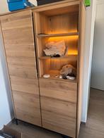 Houten kast met lichtjes, Ophalen, Zo goed als nieuw
