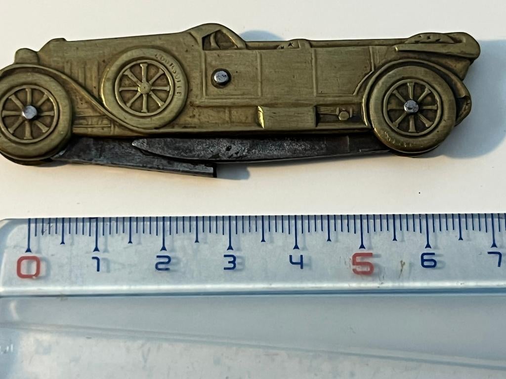 Couteau de poche Minerva Motors, voiture, Collections, Enlèvement ou Envoi, Utilisé, Voitures