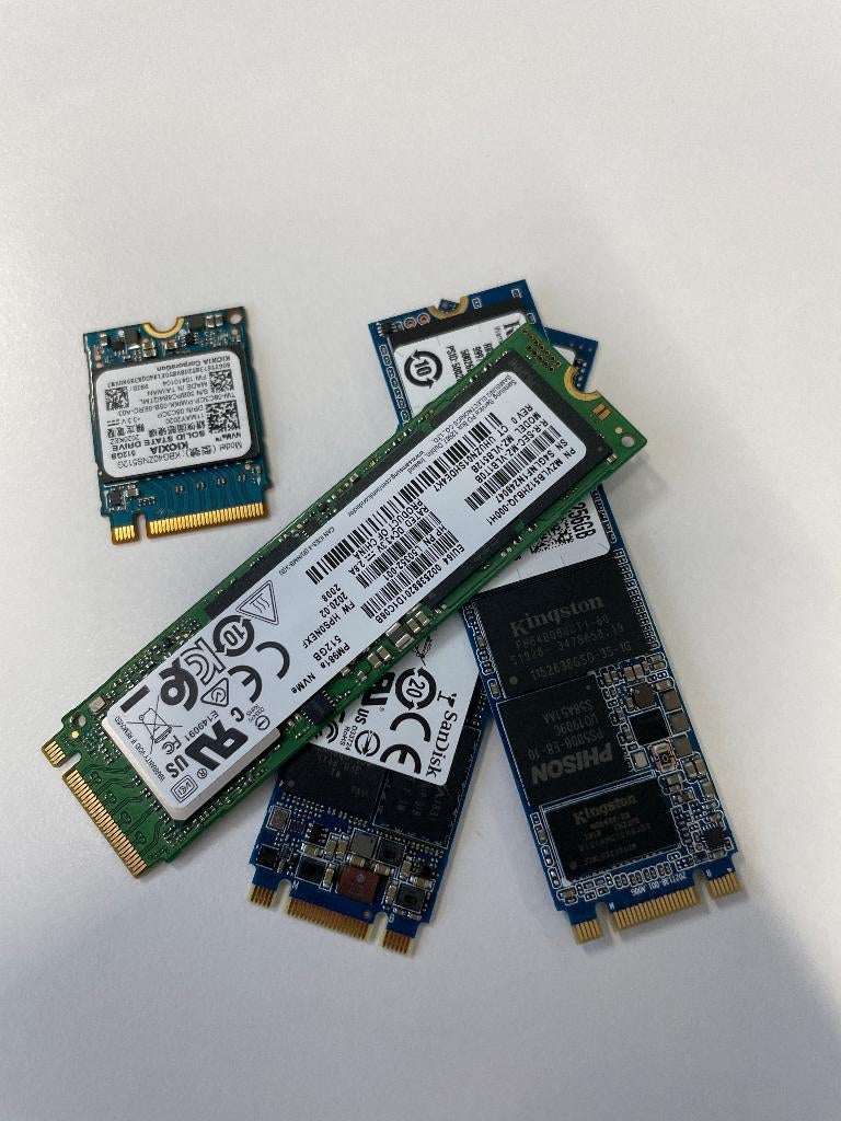 SSD NVMe 512GB Verschillende merken, getest en goedgekeurd, Computers en Software, Harde schijven, Ophalen of Verzenden, SSD
