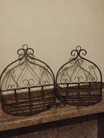 2 x porte-plantes en brocante assorti..., Enlèvement ou Envoi