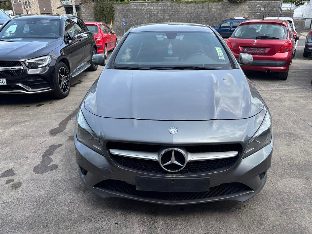 Mercedes CLA 200, Auto's, Mercedes-Benz, Zwart, Leder, Bedrijf, 1798 cc