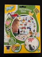 Nieuw Totum raamstickers herbruikbaar boerderij 3j+, Enlèvement, Neuf, Garçon ou Fille