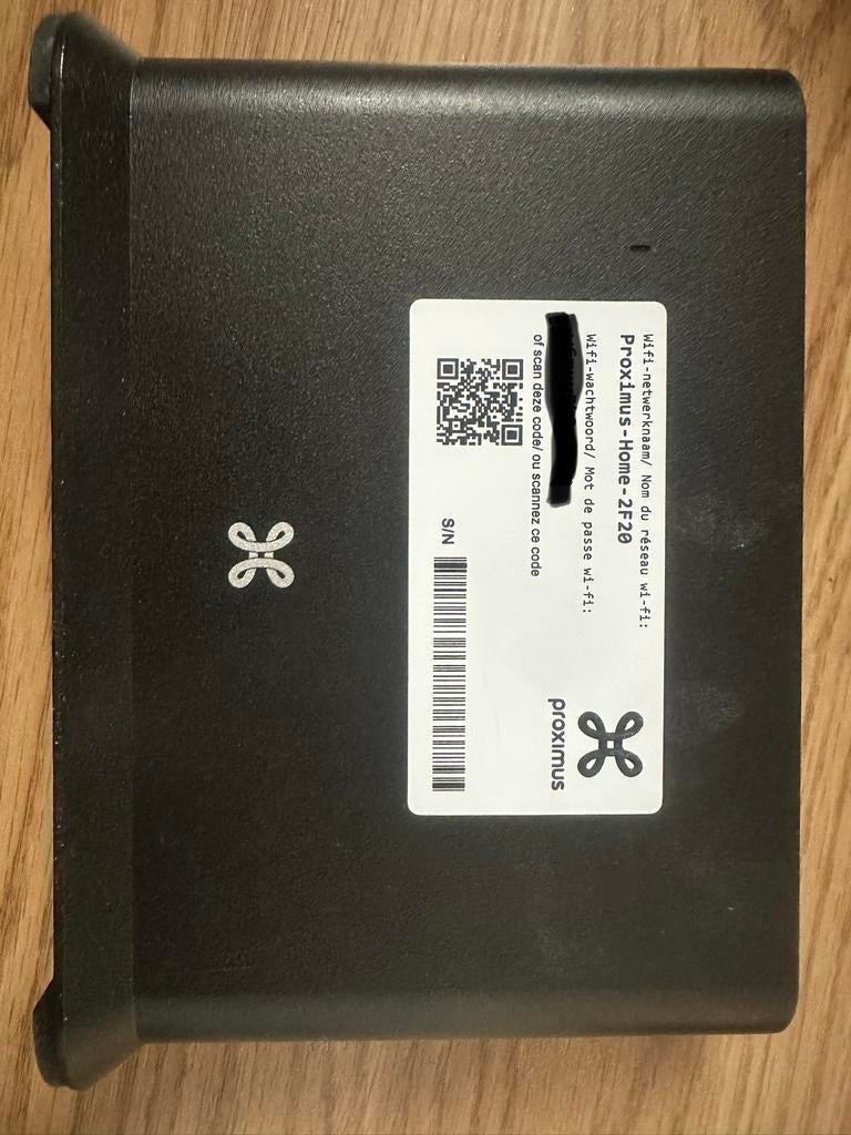 Wi-fi Booster Proximus, Computers en Software, Accesspoints, Zo goed als nieuw, Ophalen of Verzenden