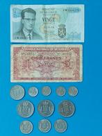 biljet 1 Belga 1943 en oude munten België en Luxemburg, Postzegels en Munten, Ophalen, Los biljet