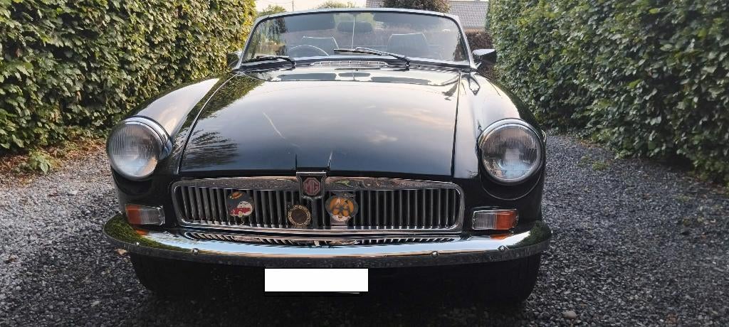 MG B 1979, Auto's, MG, Particulier, B, Benzine, Cabriolet, 2 deurs, Handgeschakeld, Zwart, Zwart, Leder, Achterwielaandrijving