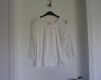 Gebroken wit ecru longsleeve shirt met kanten rozen LolaLiza, Enlèvement ou Envoi, Taille 36 (S), Blanc