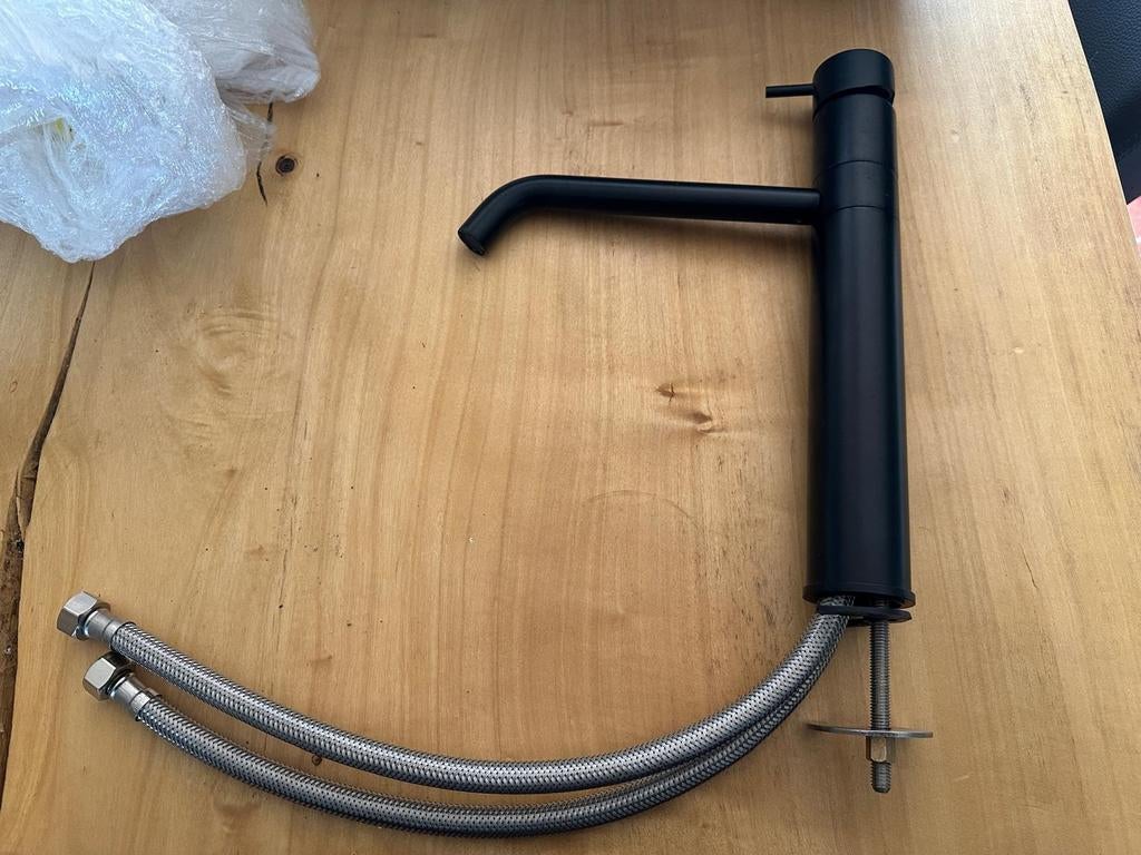 Zwarte lavabo badkamer kraan, Enlèvement, Robinet