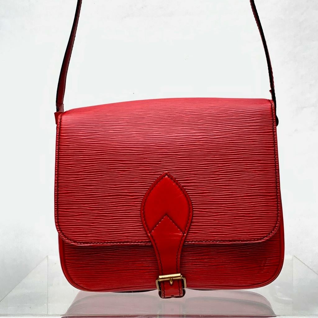 Handtas Louis Vuitton. Nog meer LV en Delvaux te koop., Ophalen of Verzenden, Rood, Handtas