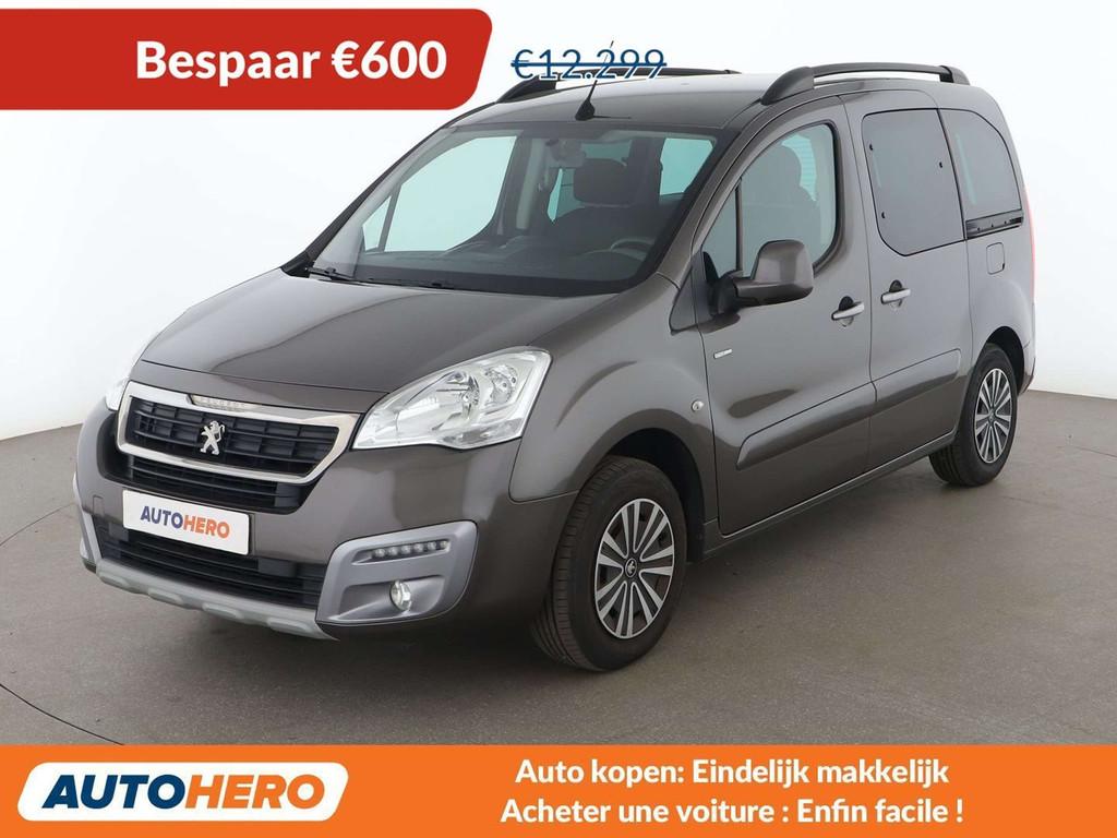 Peugeot Partner 1.6 HDi Style (bj 2018), Auto's, Voorwielaandrijving, Stof, Gebruikt, 1199 cc