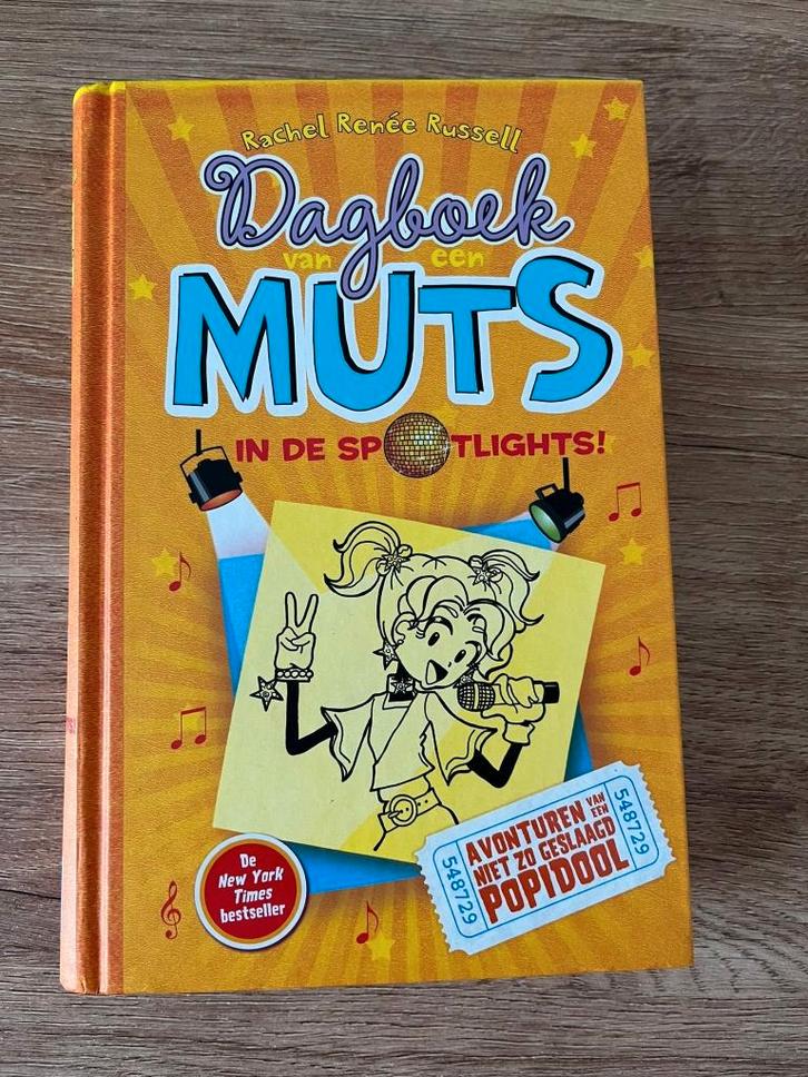 Dagboek van een Muts 3 'In de spotlights!', Livres, Livres pour enfants | Jeunesse | 10 à 12 ans, Comme neuf, Enlèvement ou Envoi