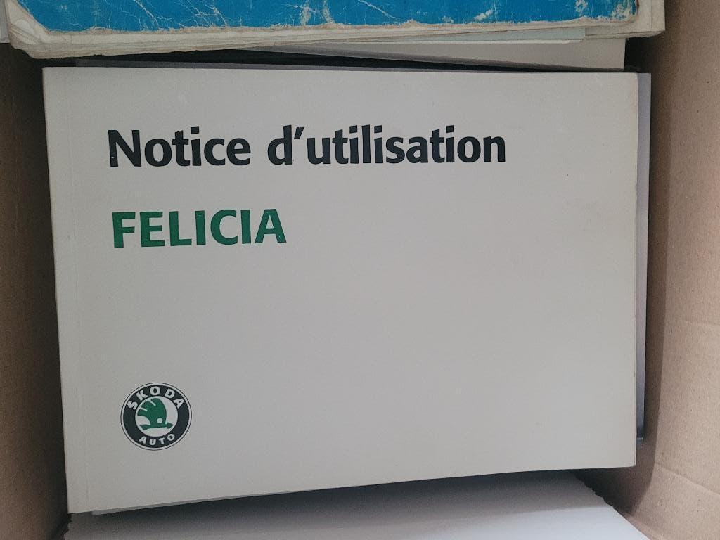 Originele Skoda Felicia gebruikershandleiding - nieuwstaat, Ophalen