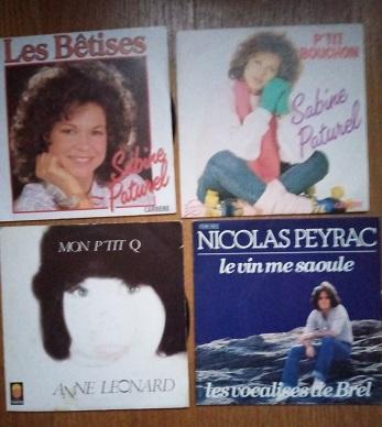 vinyle 45tours divers genres et chanteurs  2€/p, CD & DVD, Vinyles | Autres Vinyles, Enlèvement ou Envoi, 1970 - 1979, Comme neuf