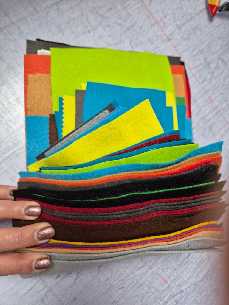 Vilt, 20 stuks + restjes, Enlèvement ou Envoi