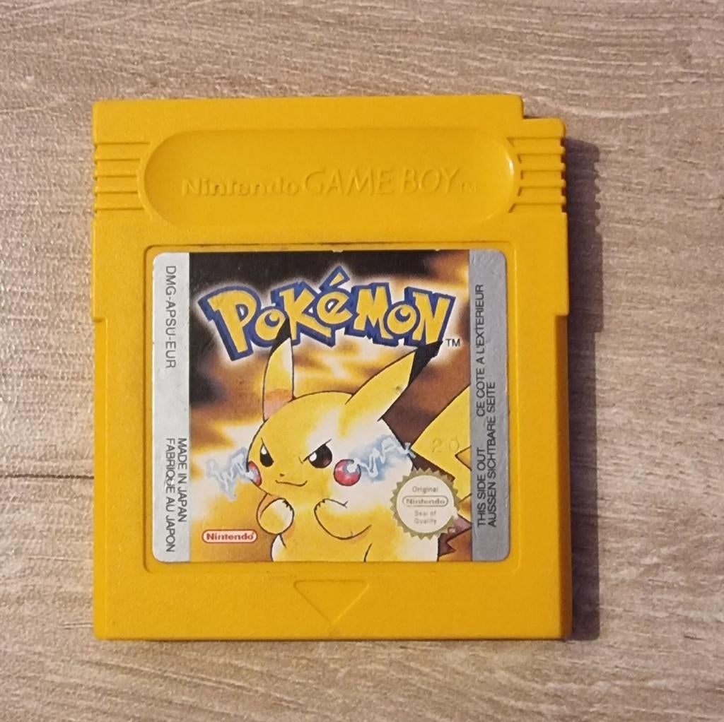 Pokemon Yellow, Games en Spelcomputers, 1 speler, Ophalen of Verzenden, Gebruikt, Avontuur en Actie
