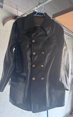 Zwart geverfde motorjas, Verzamelen, Ophalen of Verzenden