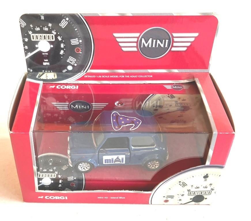 Mini Island Blue Southern Mini days 2011 Corgi., Hobby en Vrije tijd, Modelauto's | Overige schalen, Zo goed als nieuw, Auto, Ophalen of Verzenden