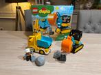 LEGO Duplo Truck & graafmachine met rupsbanden – 10931, Ophalen, Zo goed als nieuw, Duplo