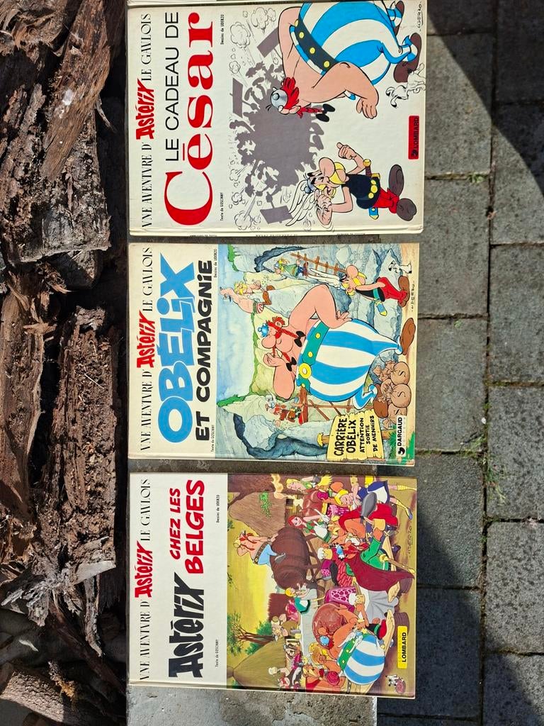 5 Asterix uit de jaren 70, Ophalen