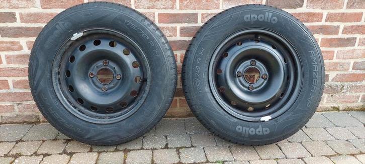 2 nieuwe banden 175/70 R14 88T met stalen velg, Auto-onderdelen, Overige Auto-onderdelen, Ophalen