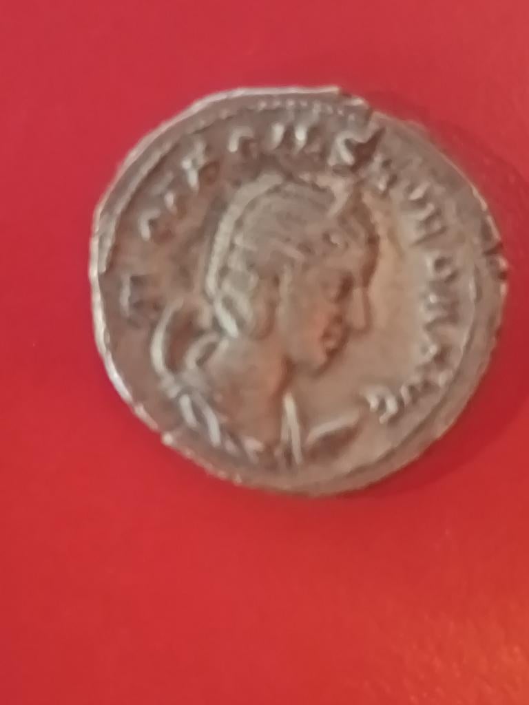 Pièce de monnaie ancienne romaine, Enlèvement ou Envoi, Italie, Série, Argent