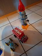 Coca cola vrachtwagen, raket en maanauto, Ophalen