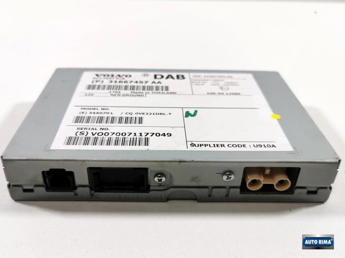 Radio module van een Volvo V40, Auto-onderdelen, Elektronica en Kabels, Volvo, Gebruikt, 3 maanden garantie, Ophalen of Verzenden
