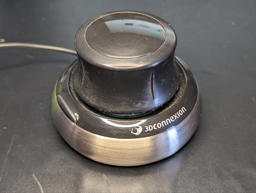 3Dconnexion SpaceMouse Compact, Computers en Software, Muizen, Gebruikt, Overige typen, Ophalen of Verzenden, 3Dconnexion