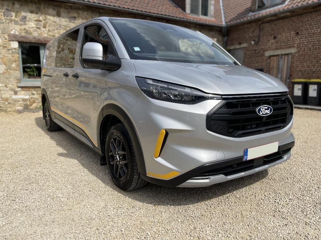 2025 Ford Transit Custom L2H1, Cuir, Argent ou Gris, Achat, Euro 6