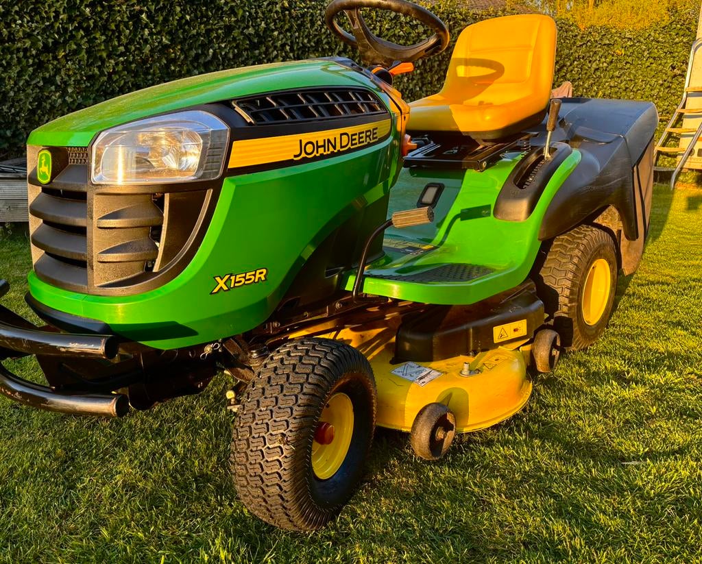 John Deere X155R van 2018 met 195 uren, Tuin en Terras, Ophalen of Verzenden