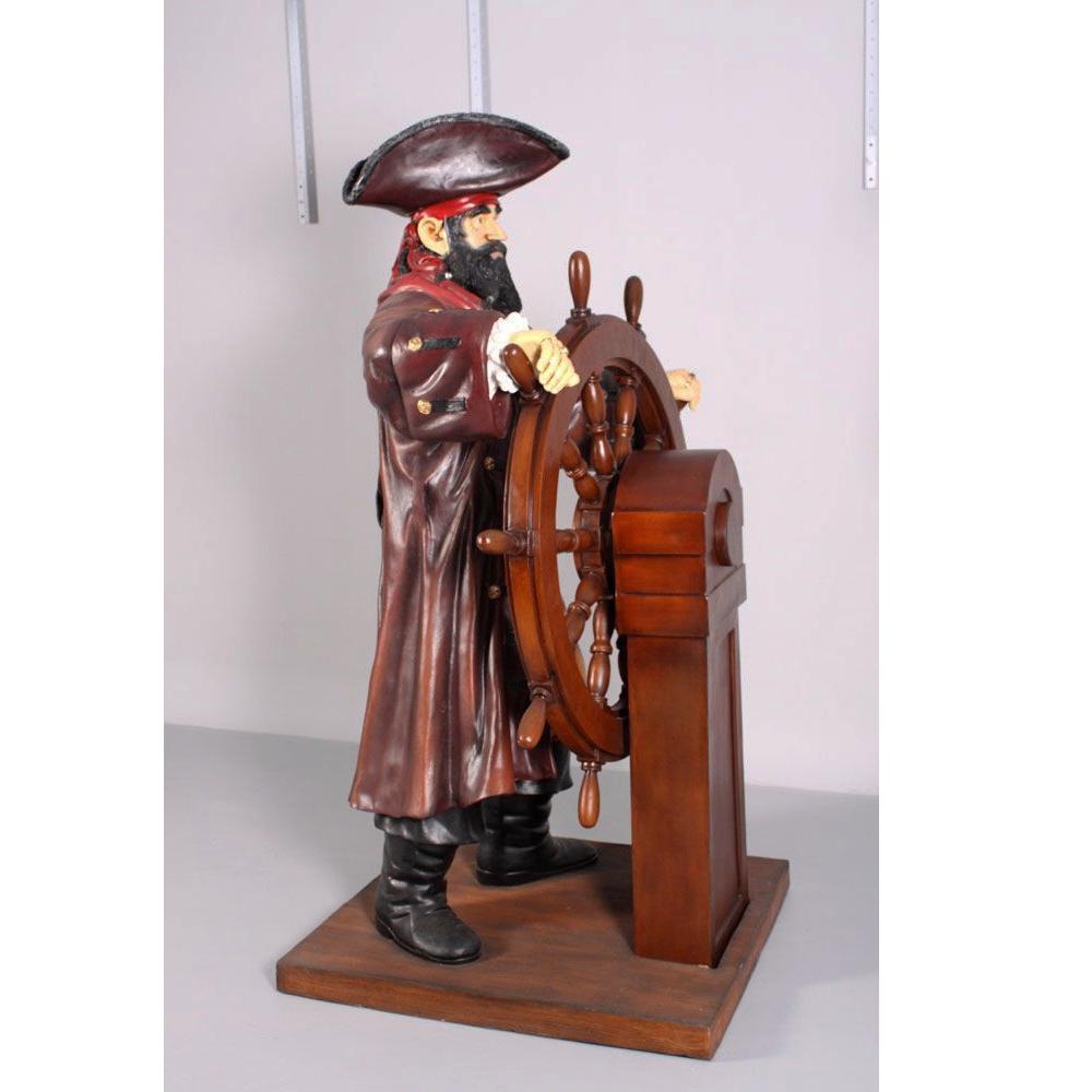 Pirate au volant — Statue de pirate Hauteur 199 cm, Enlèvement, Neuf