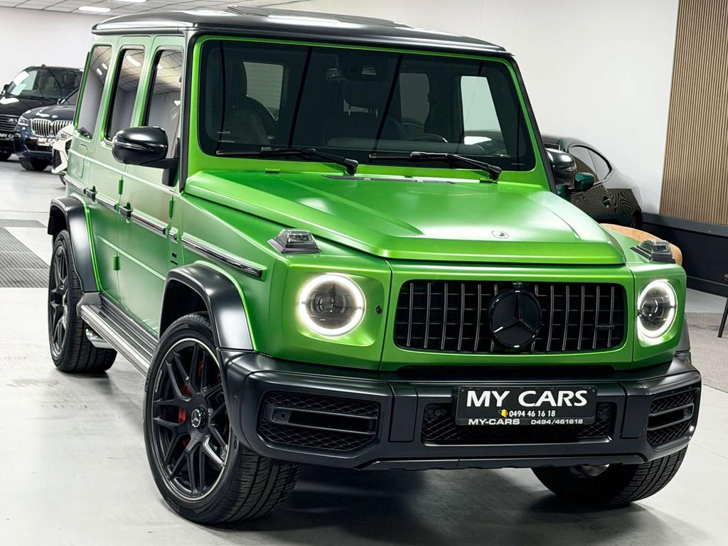 Mercedes-Benz G-Klasse 63 AMG 585 CV Utilitaire Magno Green, Autos, Cuir, Achat, 430 kW, Entreprise