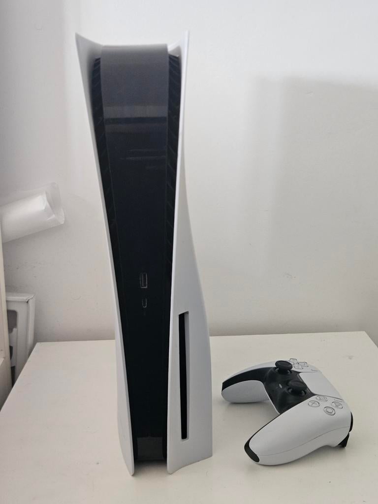 Version disque Playstation 5 à vendre avec 1 manette, Enlèvement ou Envoi, Playstation 5