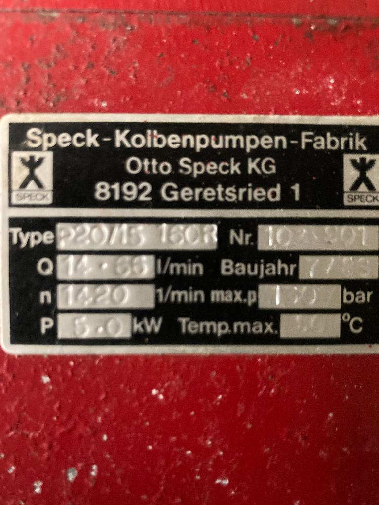 Plunjerpomp, Ophalen