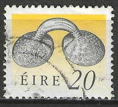 Irlande 1991 - Yvert 745 - Patrimoine irlandais - 20 p. (ST), Envoi, Affranchi