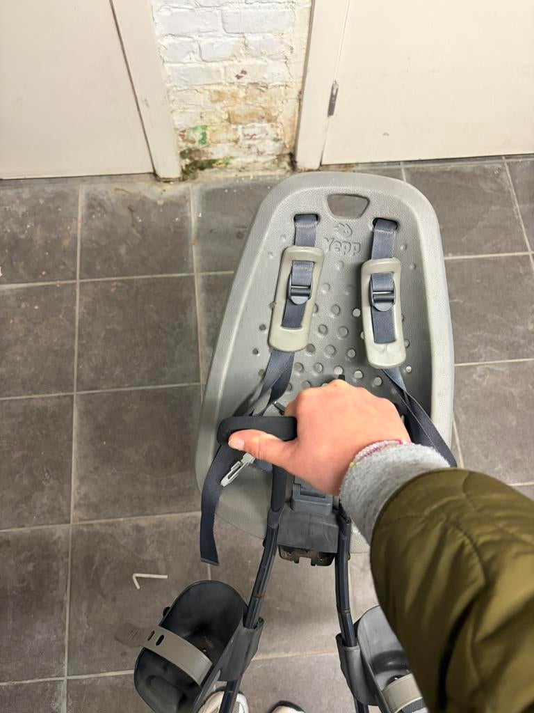 Yepp fietsstoel vooraan, Ophalen, 0 t/m 18 kg, Voorzitje, Gebruikt