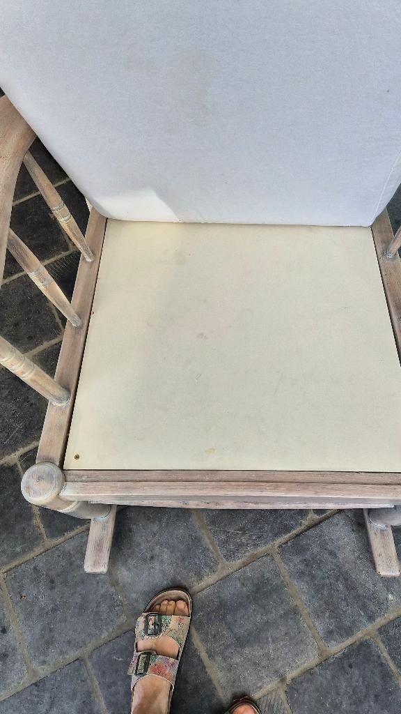 Schommelstoel, Ophalen, /, Zo goed als nieuw, Hout